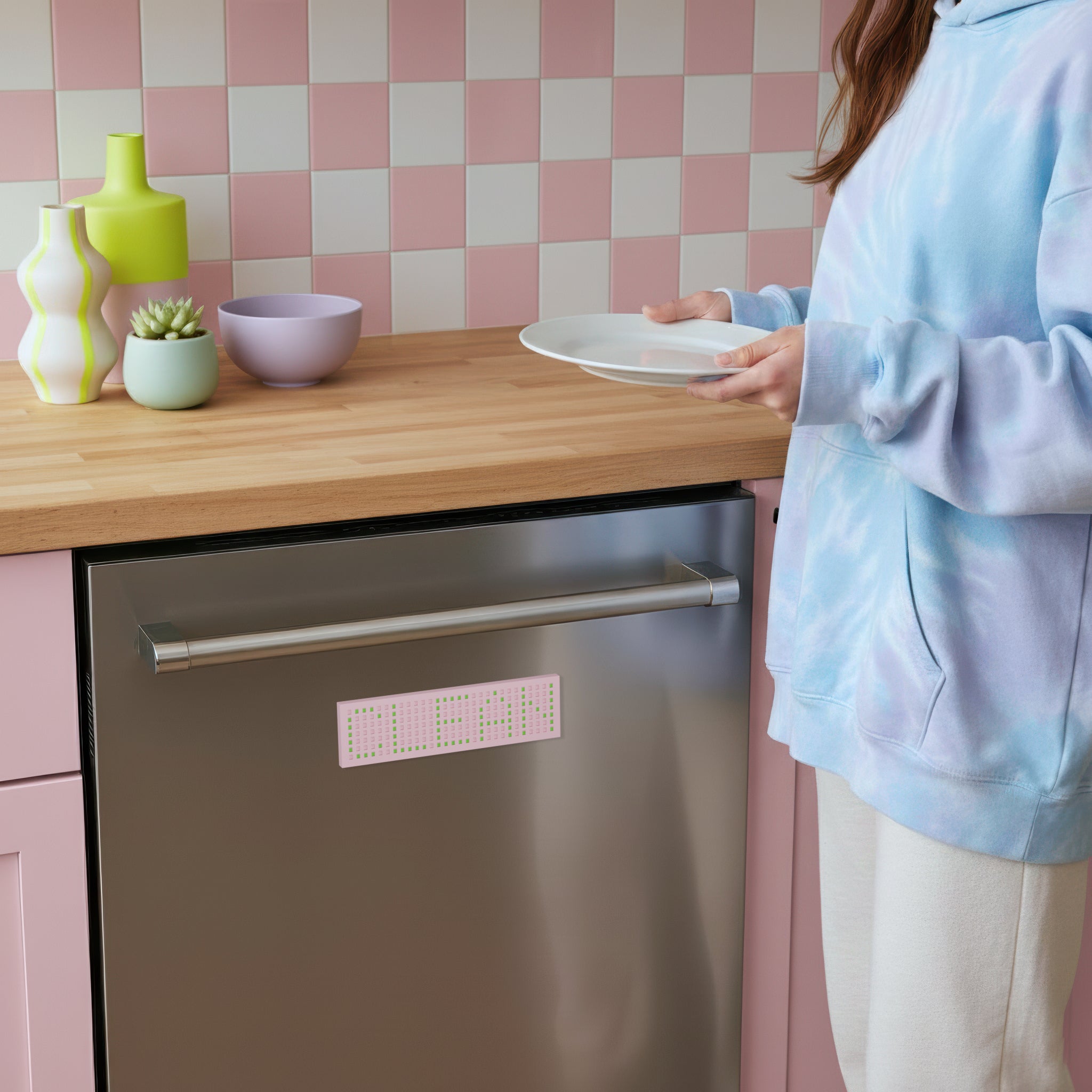 NioDots Dishwasher Sign - Pink