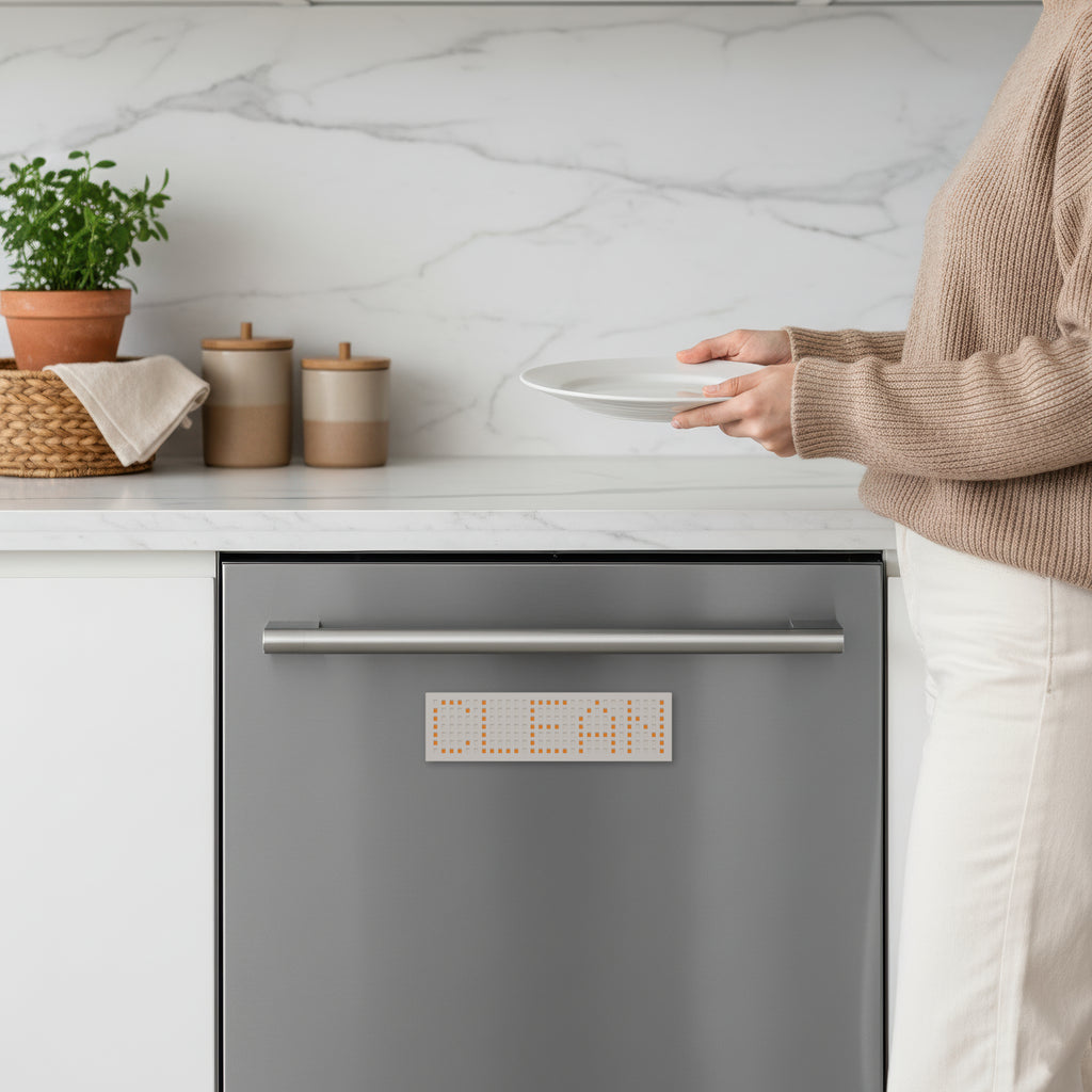 NioDots Dishwasher Sign - Beige