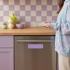 NioDots Dishwasher Sign - Purple/Yellow