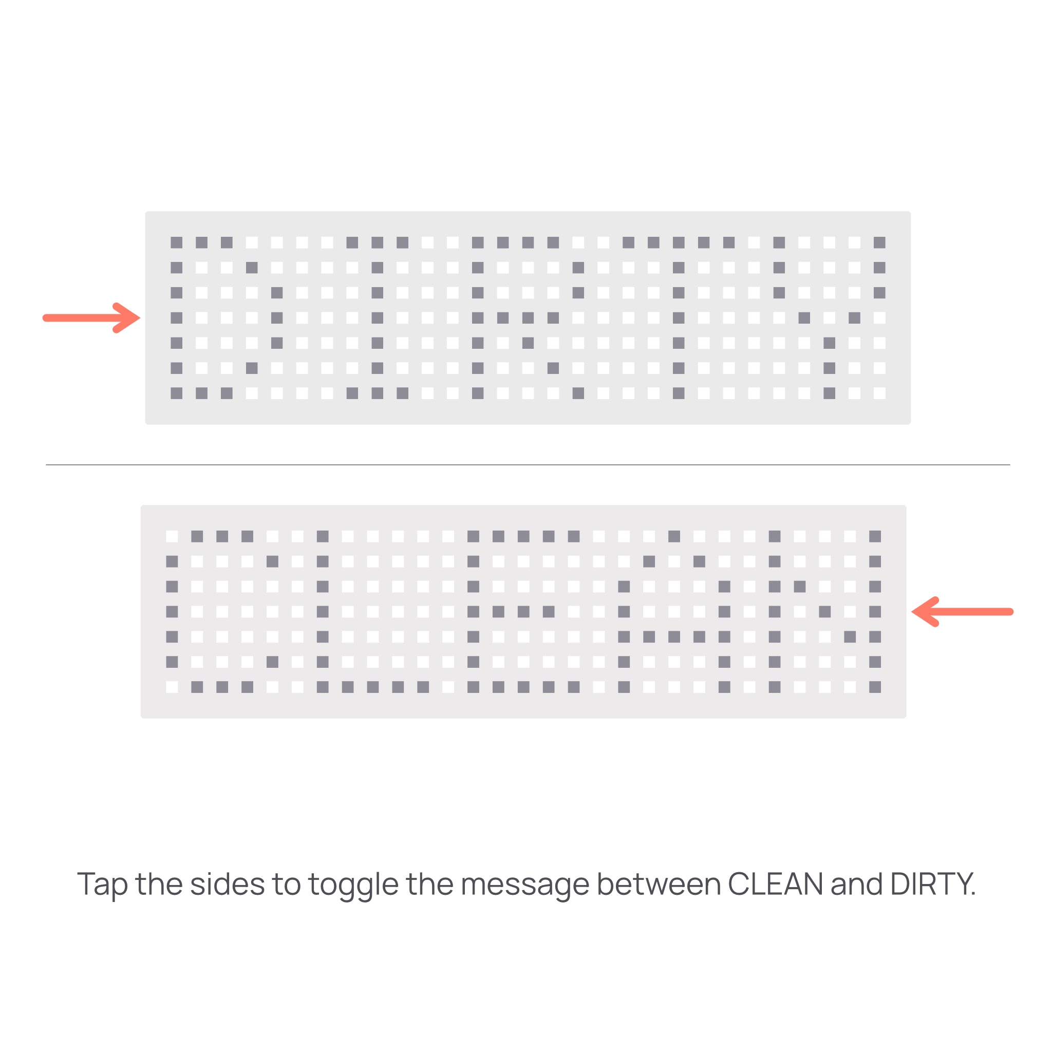 NioDots Dishwasher Sign - Black/Neon